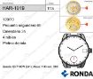 Imagen de Movimiento de pulsera de cuarzo Ronda 1019