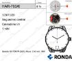 Imagen de Movimiento de pulsera de cuarzo Ronda 785 con calendario a las 6h