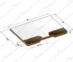 Imagen de Tapa para mesa de relojero con posabrazos
