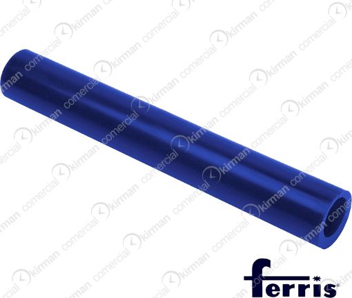 Imagen de Tubo de cera azul Ferris de 27 x 150 x 15 mm con interior descentrado Ref: 030099