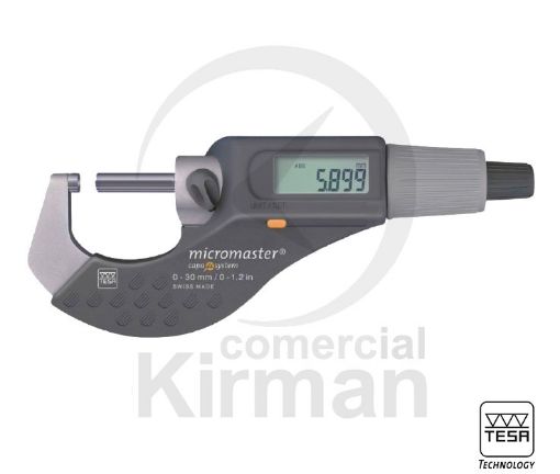 Imagen de Micrómetro digital de 0 a 30 mm. TESA® MICROMASTER - MSA 15.426