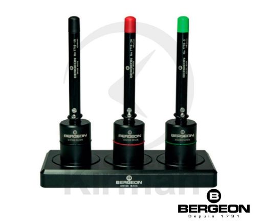 Imagen de Surtido de 3 aceitadores automáticos con zócalo Bergeon - 7721