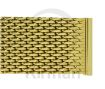Imagen de Armi Standard dorado de malla con terminal recto de 16/14 mm y longitud de 180 mm Ref: A-239/16