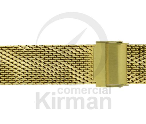 Imagen de Armi Standard dorado de malla con terminal recto de 22/20 mm y longitud de 180 mm Ref: A-239/22
