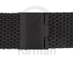 Imagen de Armi Standard negro de malla con terminal recto de 18 mm y longitud de 180 mm Ref: A-240/18