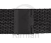 Imagen de Armi Standard negro de malla con terminal recto de 24/22 mm y longitud de 180 mm Ref: A-240/24