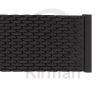 Imagen de Armi Standard negro de malla con terminal recto de 24/22 mm y longitud de 180 mm Ref: A-240/24