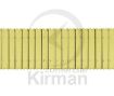 Imagen de Armi Standard dorado extensible con terminal recto de 20/18 mm y longitud de 160 mm Ref: A-71