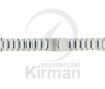 Imagen de Armi Premium de acero con terminal recto de 24 mm, longitud de 190 mm y cierre de seguridad Ref: A-237