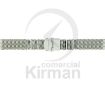 Imagen de Armi Premium de acero de malla milanesa de 24 mm, longitud de 190 mm y cierre de seguridad Ref: A-244/24