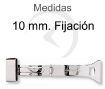 Imagen de CIERRE CORREA DE PIEL 10MM.