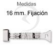 Imagen de CIERRE CORREA DE PIEL 16MM.