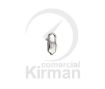 Imagen de Mosquetón plano 6 x 13 mm. Plata 925