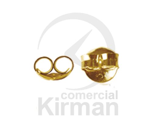 Imagen de Presión pendiente 7 mm Plata chapada en oro