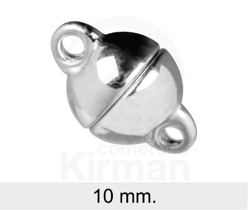 Imagen de Cierre de imán 10 mm Plata 925