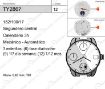Imagen de Movimiento de pulsera mecánico TY2867