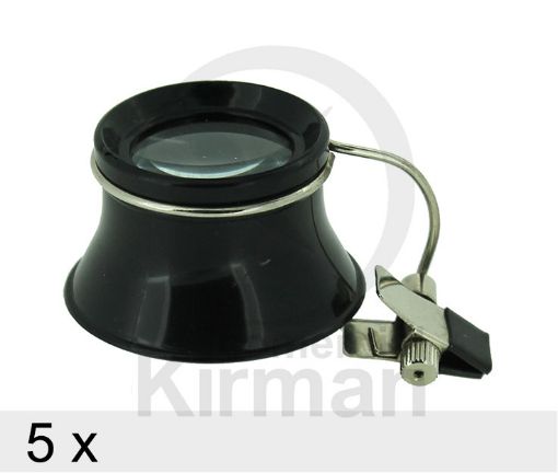 Imagen de Lupa de plástico con pinza nº 2 de 5x