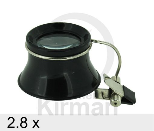 Imagen de Lupa de plástico con pinza nº 3.5 de 2.8x