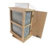 Imagen de Mueble expositor de madera para 240 correas