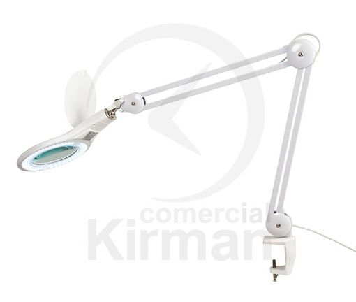 Imagen de Lámpara LED con lupa de sobremesa