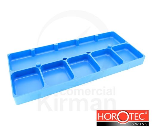 Imagen de Caja clasificadora Horotec de plástico con 6 divisiones - MSA 17.527-B