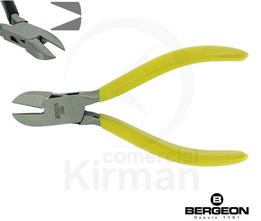 Imagen de Alicate Bergeon de acero de corte lateral - 2629