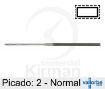 Imagen de Limatón  Vallorbe plana - Picado 2 normal L: 180 mm - LA2401-180-2