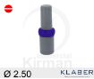 Imagen de Mecha Klaber plana para destornillador de precisión de 2.50 mm