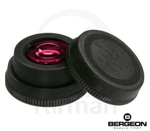 Imagen de Aceitera de materia sintética Bergeon negra  - 6885-N