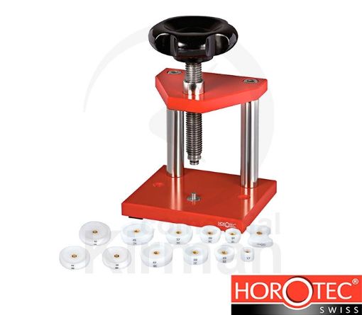 Imagen de Prensa Horotec para colocar cristales y cerrar fondos a presión - MSA 07.131