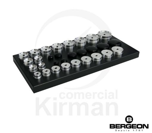 Imagen de Surtido de 30 tases reversibles Bergeon de duraluminio para cerrar fondos y cristales - 5500-A1