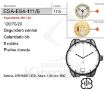 Imagen de Movimiento de pulsera ETA E64-111 con calendario a las 6h