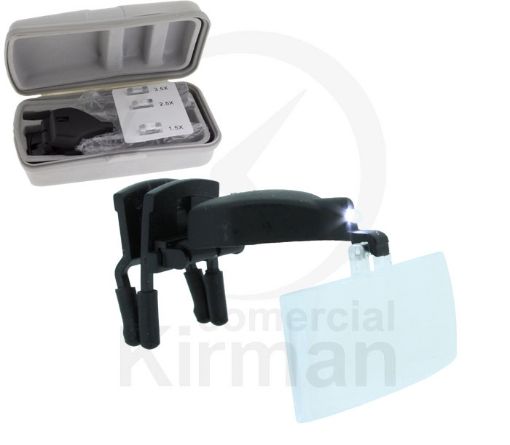 Imagen de Binocular para gafas con lente basculante de 1.5x 2.5x 3.5x