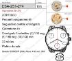 Imagen de Movimiento de pulsera ETA 251-274 con calendario a las 4h
