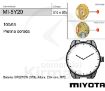 Imagen de Movimiento de pulsera de cuarzo Miyota 5Y20
