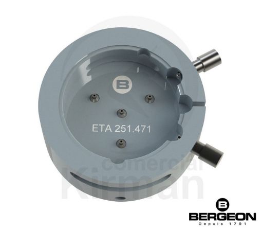 Imagen de Portamáquina Bergeon para colocar agujas ETA 251.471 - 7100-ETA-251.47