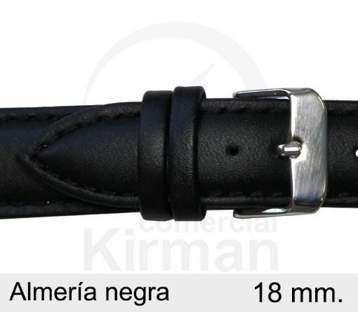 Imagen de Almería de color negra de 18 mm