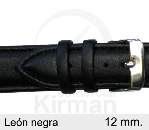 Imagen de León negra de 12 mm