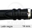 Imagen de León negra de 14 mm