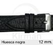 Imagen de Huesca de color negra de 12 mm