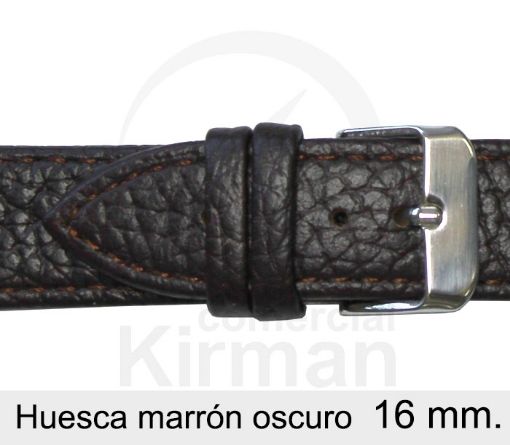 Imagen de Huesca de color marrón oscuro de 16 mm