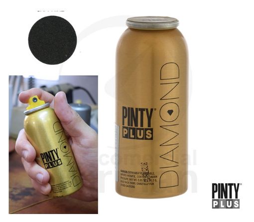 Imagen de Spray Pintyplus Diamond Color onyx 140 cc.
