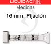 Imagen de CIERRE CORREA DE PIEL 16MM.