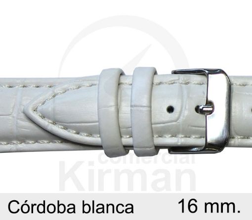 Imagen de Córdoba de color blanca de 16 mm