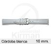 Imagen de Córdoba de color blanca de 16 mm