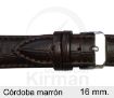 Imagen de Córdoba de color marrón de 16 mm