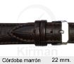 Imagen de Córdoba de color marrón de 22 mm