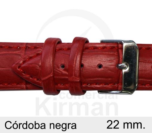 Imagen de Córdoba de color roja de 22 mm