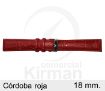 Imagen de Córdoba de color roja de 18 mm