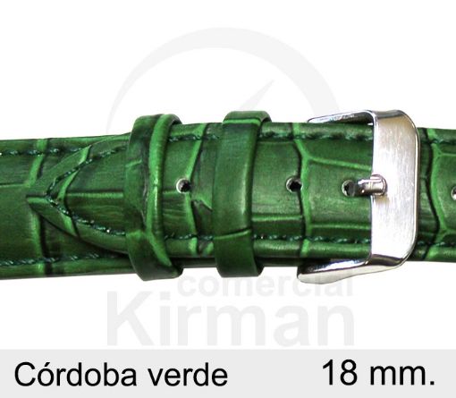 Imagen de Córdoba de color verde de 18 mm